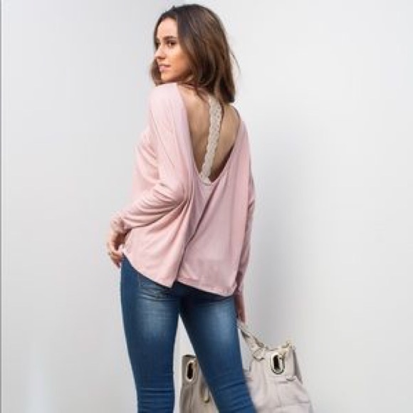 Dusty Pink Dressy Top💕 - Picture 4 of 6